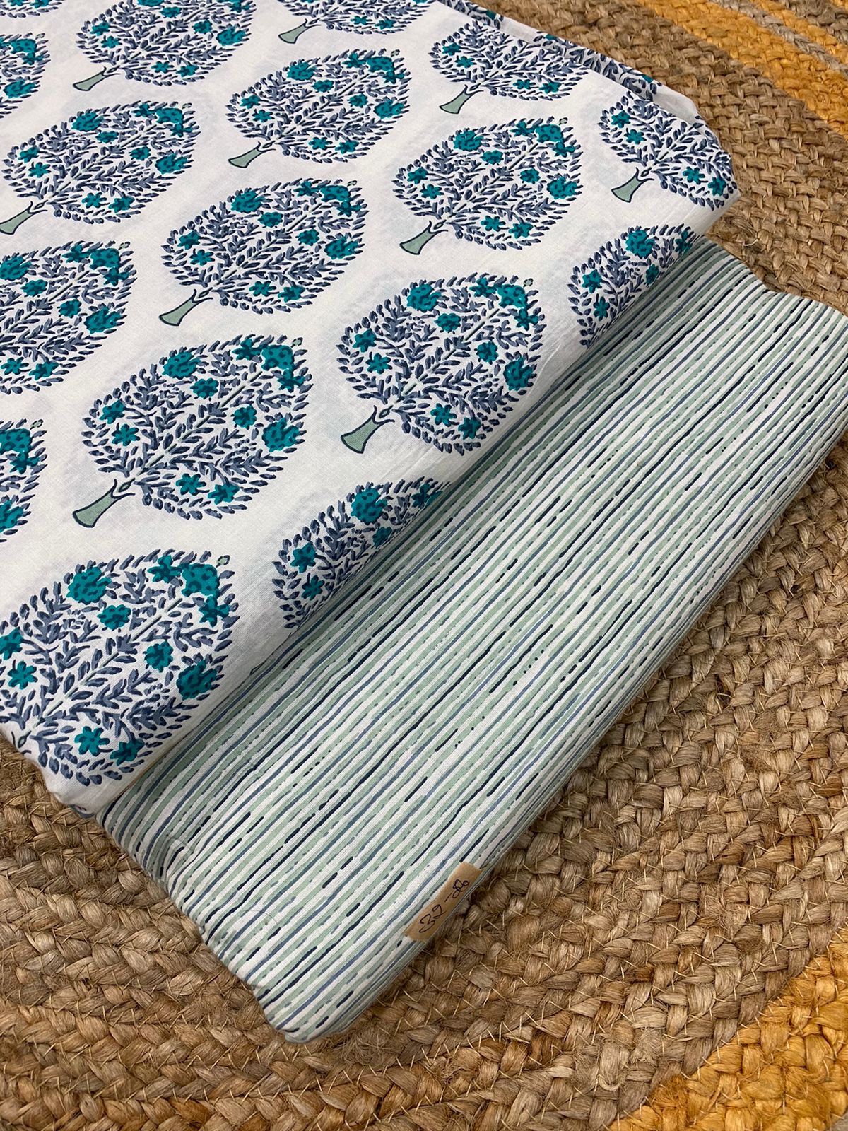Printed Pure Cotton Combo Fabric set