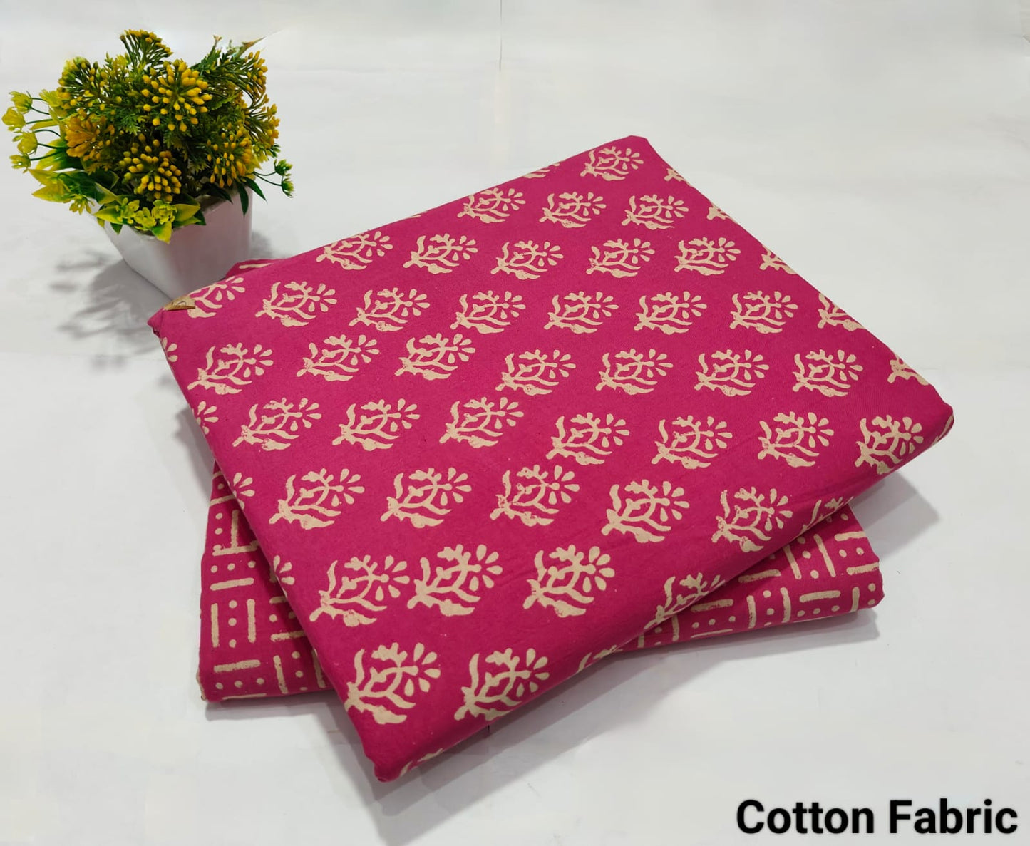 Block Printed Pure Cotton Combo Fabric set