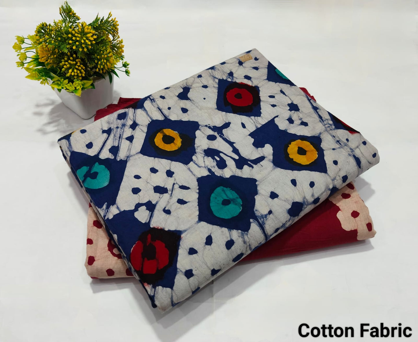 Block Printed Pure Cotton Combo Fabric set