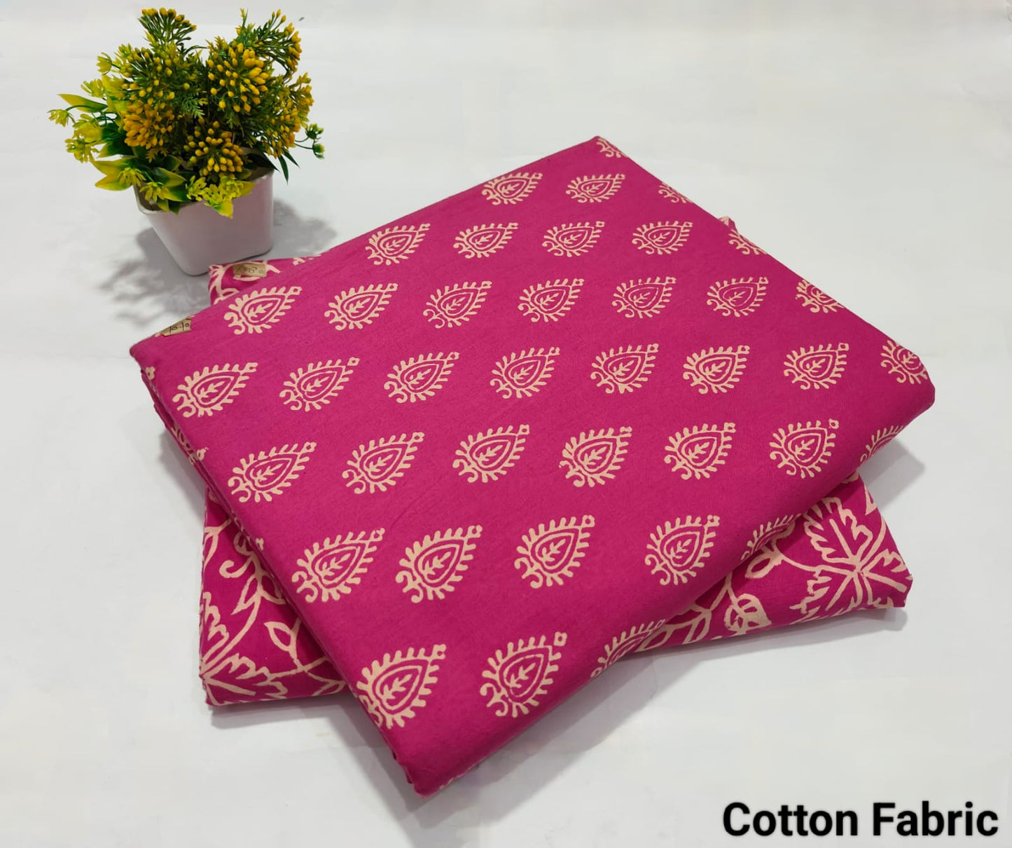 Floral Printed Pure Cotton Combo Fabric set