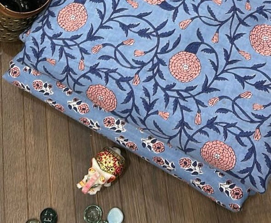 Traditional Printed Pure Cotton Combo Fabric set