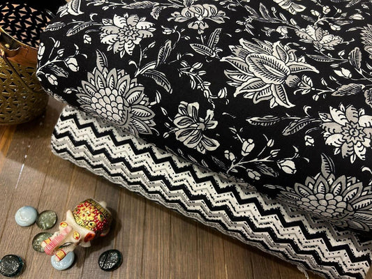 Jaipuri Printed Pure Cotton Combo Fabric set