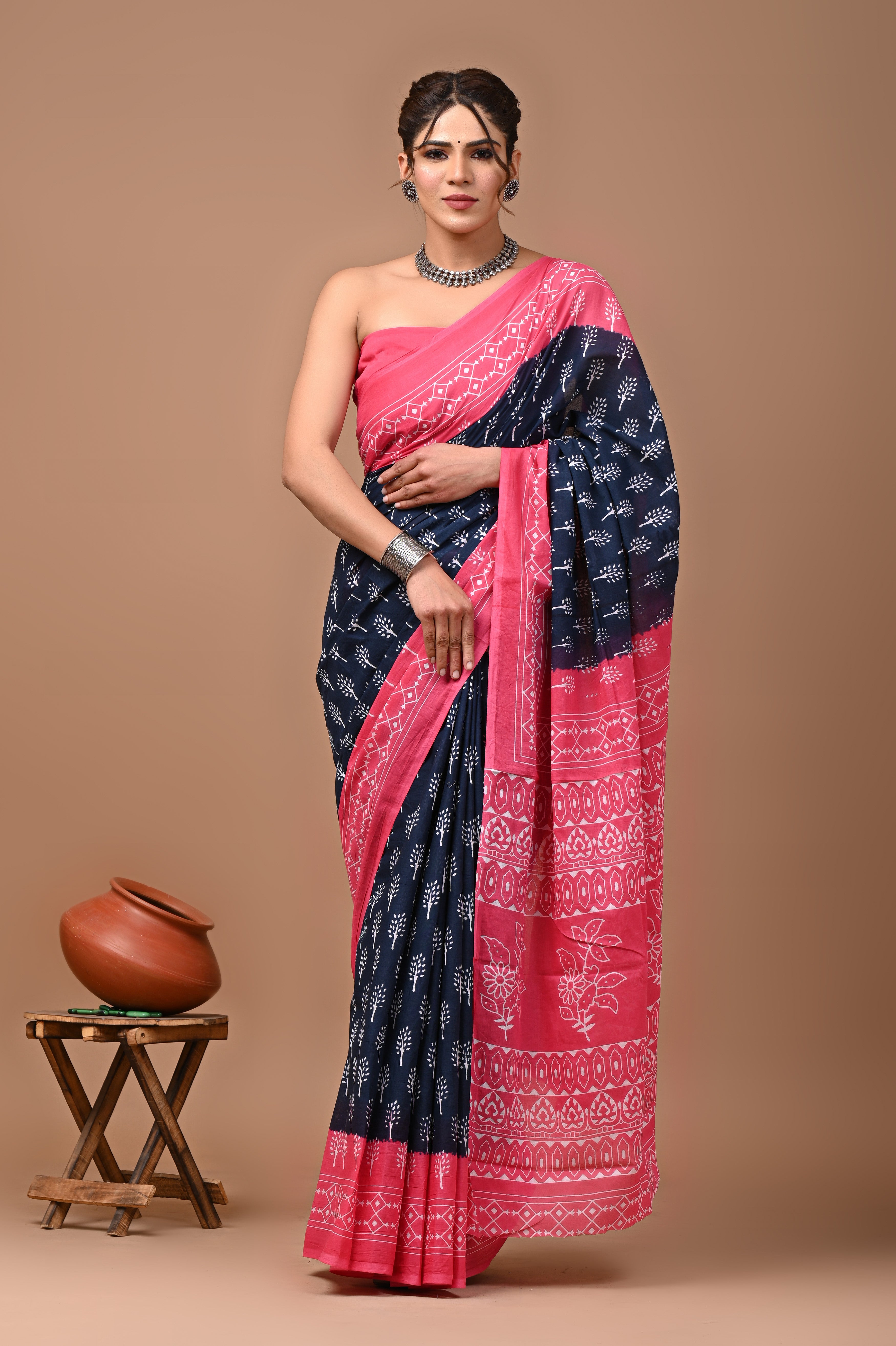 Cotton Sarees Manufacturer India, Cotton Saree Wholesaler Jaipur, Raja ...