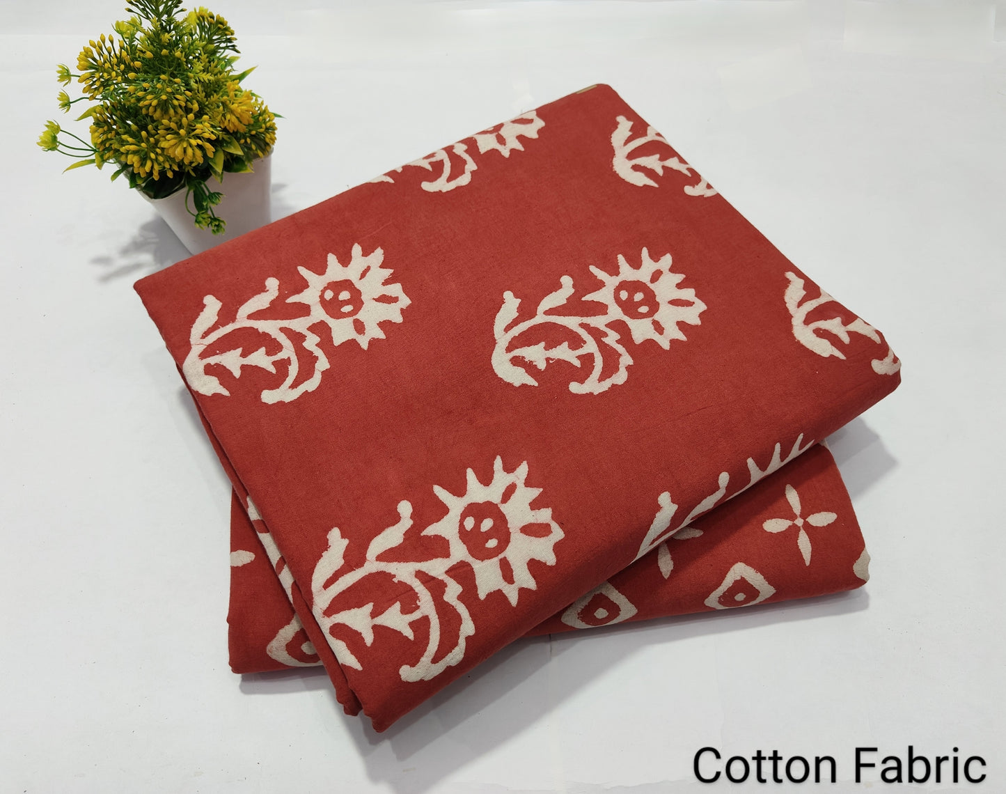 Block Printed Pure Cotton Combo Fabric set