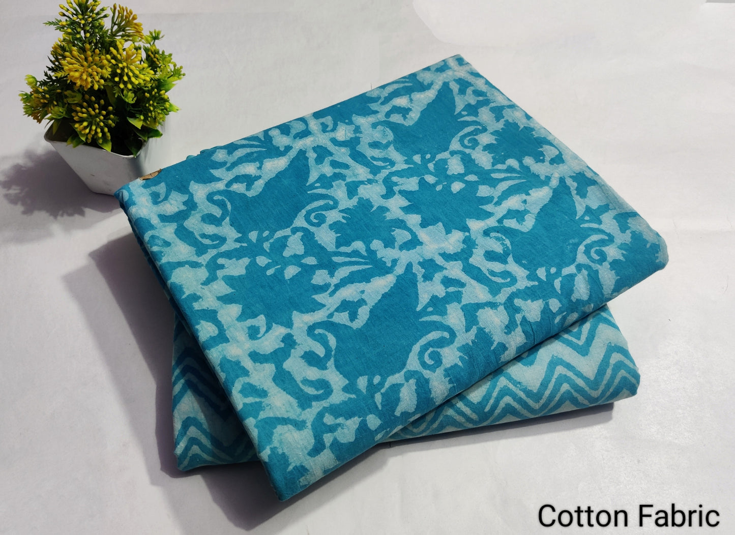 Block Printed Pure Cotton Combo Fabric set