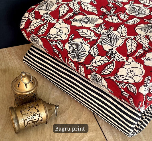 Printed Pure Cotton Combo Fabric set