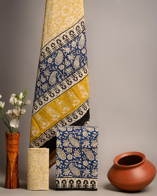 rajasthani cotton dress materials Hand Block Print Dress Material Fabric from Rajasthan Trade Star Exports